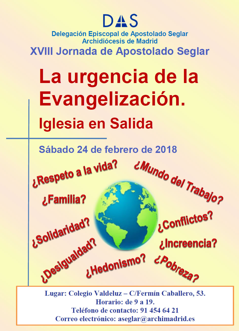Urgencia de la Evangelización
